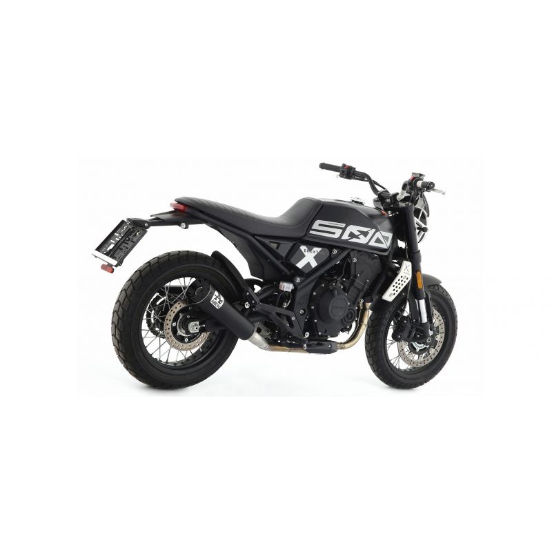 74508RBN Kit terminale Rebel con fondello in alluminio Dark" Brixton CrossFire 500 X 2021-2022 500