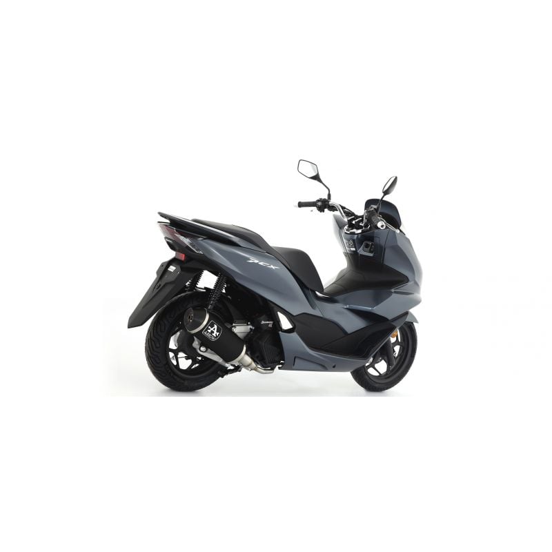 53540ANN Terminale Urban alluminio Dark" con fondello "Dark" Honda PCX 125 2021- cc  ARROW