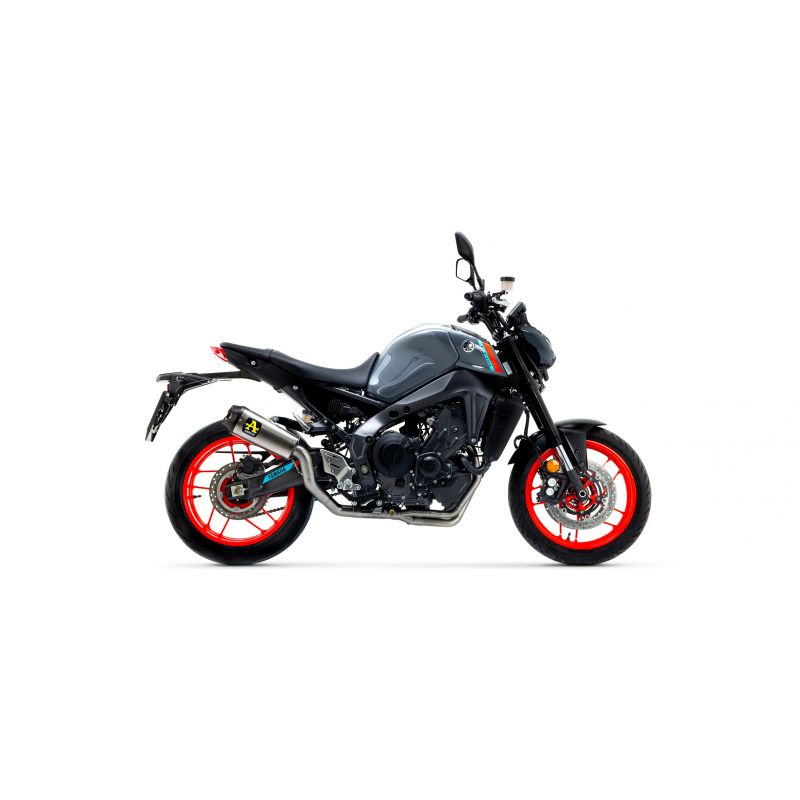 Kit collettori catalitico omologato versione alta per terminali Works Yamaha MT-09 2021-2022 900 cc