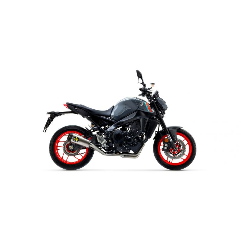 Kit collettori catalitico omologato versione alta per terminali Works Yamaha MT-09 2021-2022 900 cc