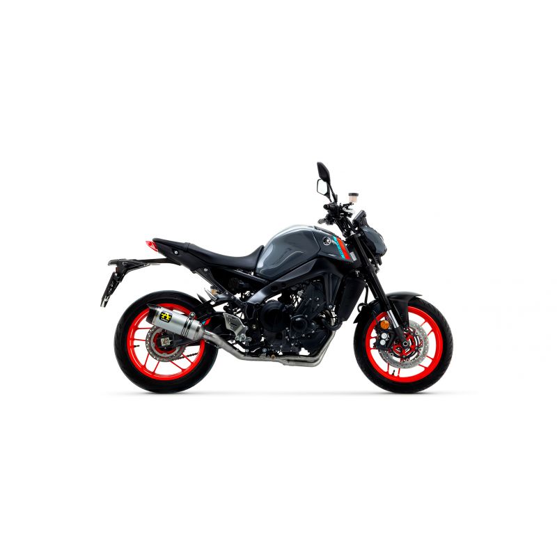 Kit collettori catalitico omologato versione alta per terminali Works Yamaha MT-09 2021-2022 900 cc