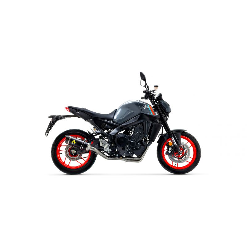 Kit collettori catalitico omologato versione alta per terminali Works Yamaha MT-09 2021-2022 900 cc
