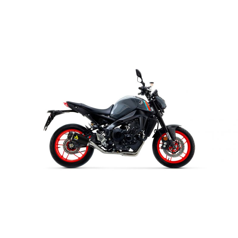 Kit collettori catalitico omologato versione alta per terminali Works Yamaha MT-09 2021-2022 900 cc
