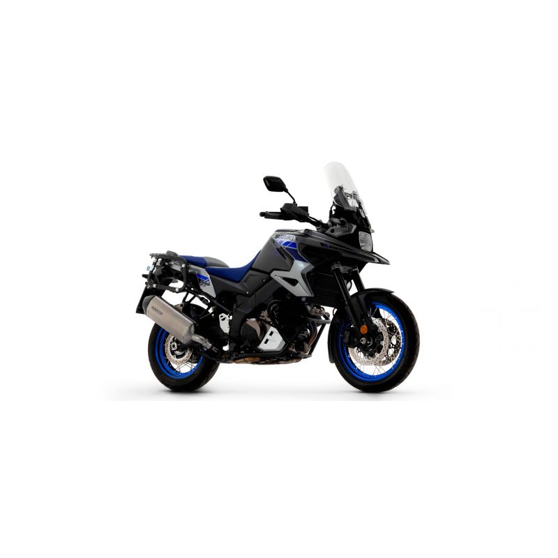 Terminale Sonora titanio Dark" con fondello carby" Suzuki V-STROM 1050 2020-2022 1050 cc