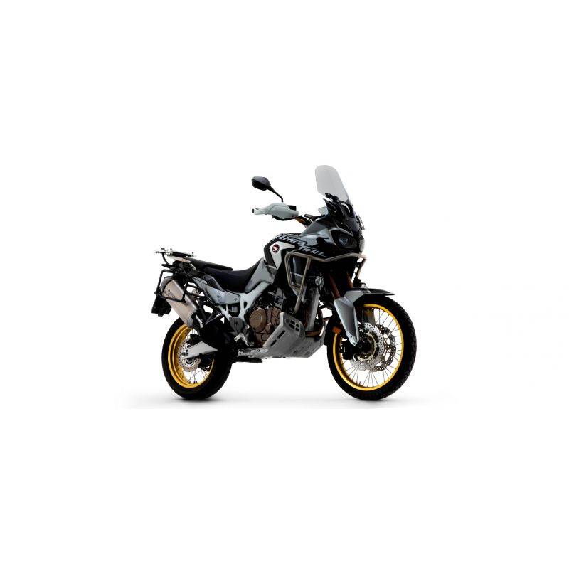 Terminale Sonora titanio Dark" con fondello carby" Honda Africa Twin ADV Sports 2018-2019 1000 cc