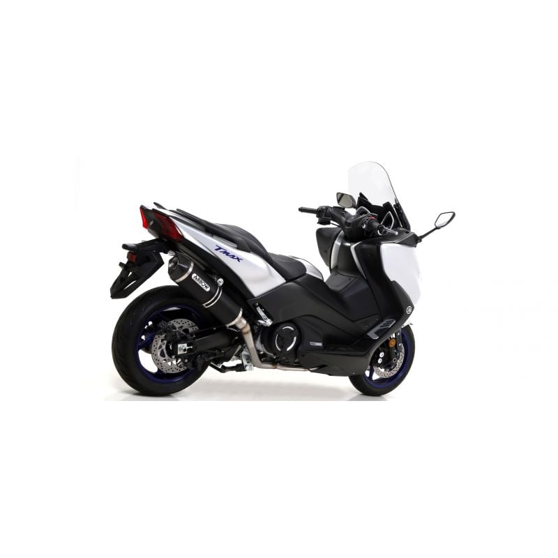 73521PKNW Kit completo con terminale Indy Race in titanio Dark" Yamaha TMAX 560 2020-2021 560 cc