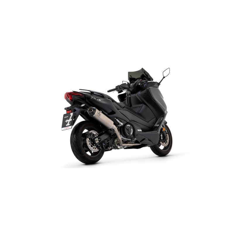 73521PKNW Kit completo con terminale Indy Race in titanio Dark" Yamaha TMAX 560 2020-2021 560 cc