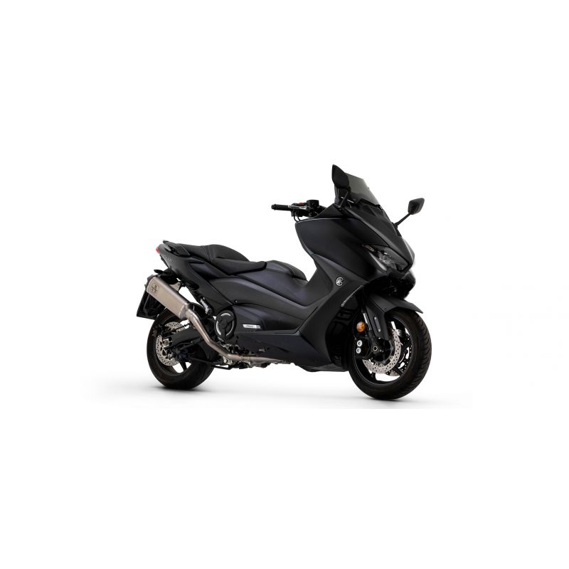 73521PKNW Kit completo con terminale Indy Race in titanio Dark" Yamaha TMAX 560 2020-2021 560 cc