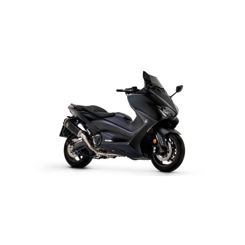 73521PKNW Kit completo con terminale Indy Race in titanio Dark" Yamaha TMAX 560 2020-2021 560 cc