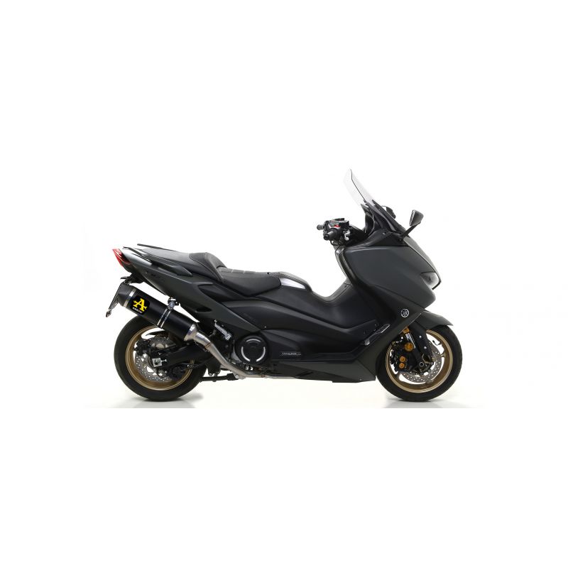 73521PKNW Kit completo con terminale Indy Race in titanio Dark" Yamaha TMAX 560 2020-2021 560 cc