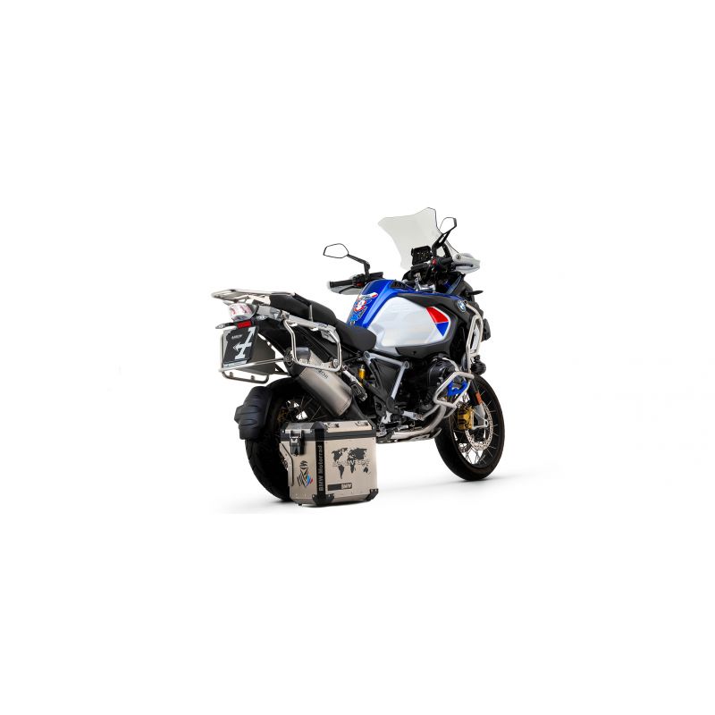 Terminale Sonora titanio Dark" con fondello carby" BMW R 1250 GS / Adventure 2019-2022 1250 cc