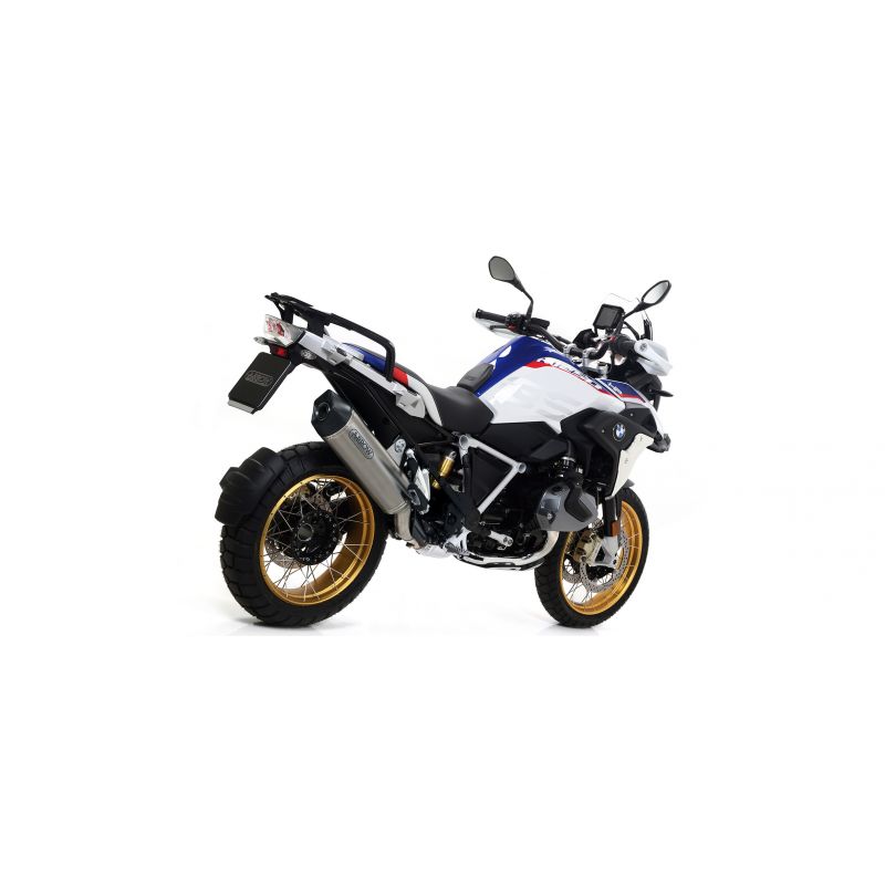 Terminale Sonora titanio Dark" con fondello carby" BMW R 1250 GS / Adventure 2019-2022 1250 cc