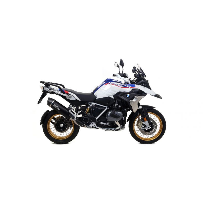 Terminale Sonora titanio Dark" con fondello carby" BMW R 1250 GS / Adventure 2019-2022 1250 cc