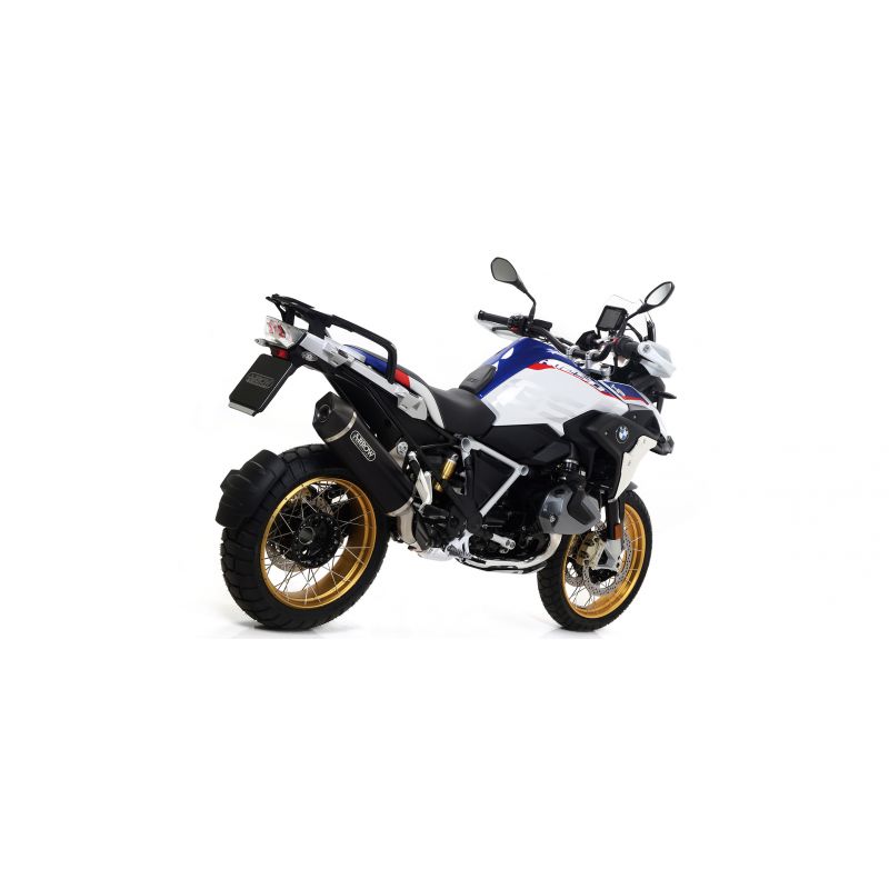 Terminale Sonora titanio Dark" con fondello carby" BMW R 1250 GS / Adventure 2019-2022 1250 cc