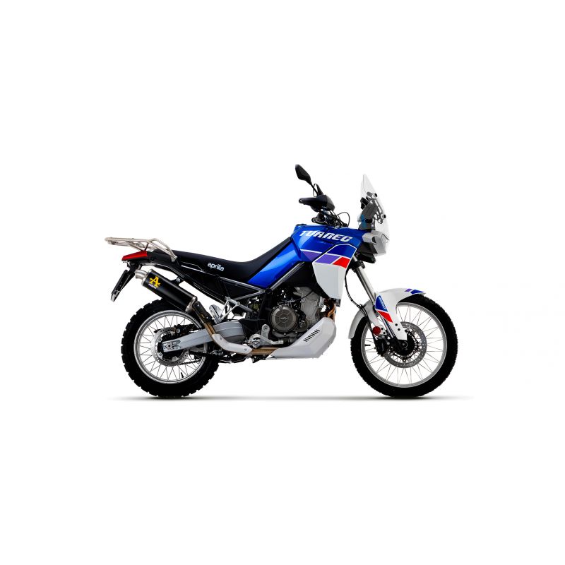 Terminale Sonora titanio Dark" con fondello carby" Aprilia Tuareg 660 2022- 660 cc