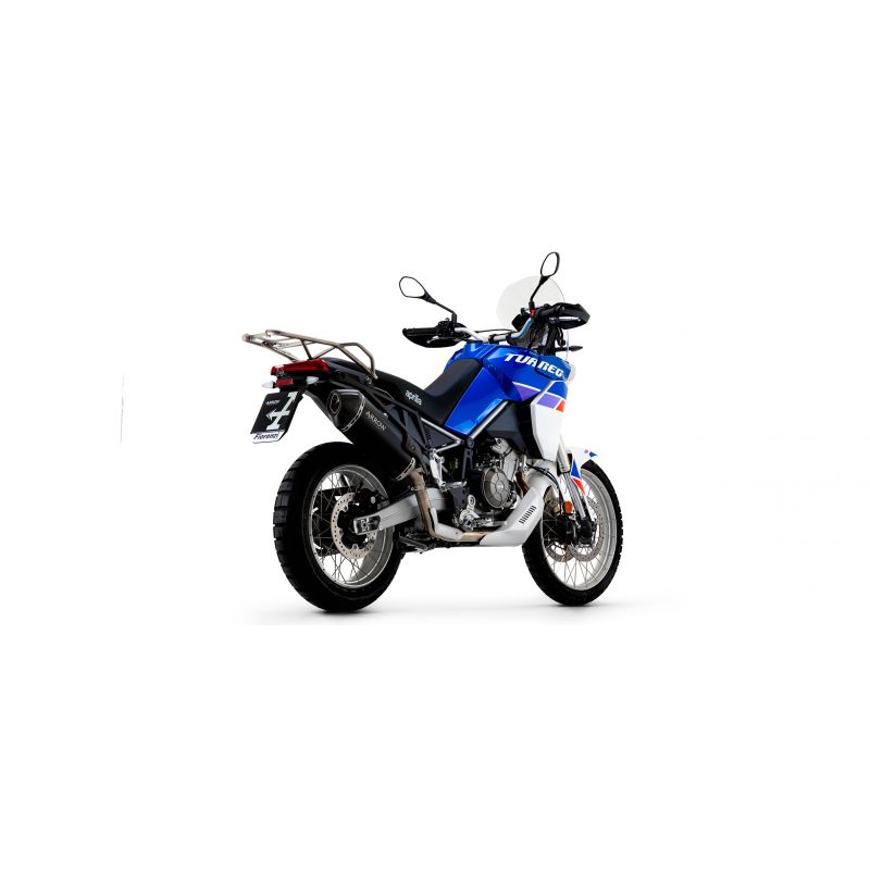 Terminale Sonora titanio Dark" con fondello carby" Aprilia Tuareg 660 2022- 660 cc