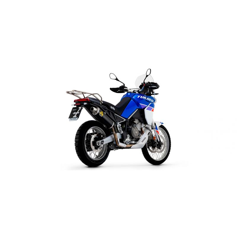 Terminale Sonora titanio Dark" con fondello carby" Aprilia Tuareg 660 2022- 660 cc