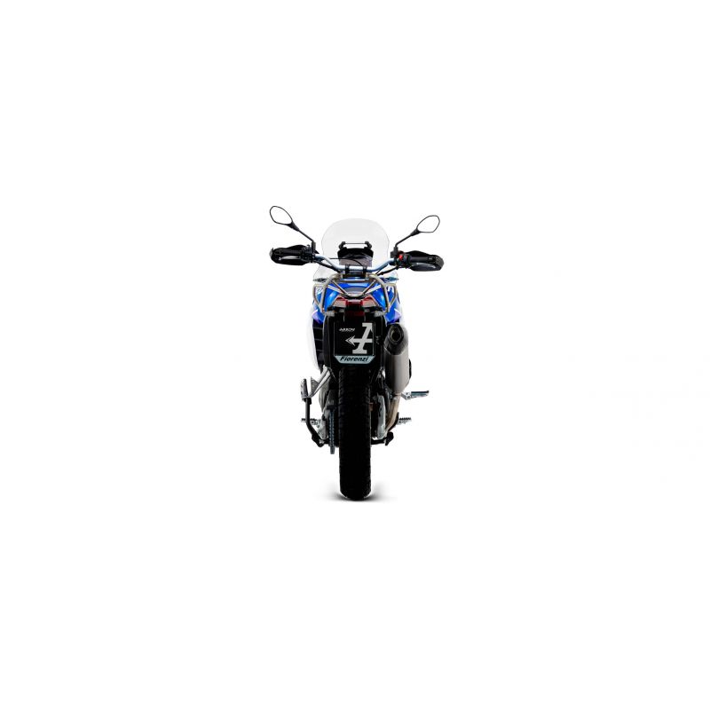 Terminale Sonora titanio Dark" con fondello carby" Aprilia Tuareg 660 2022- 660 cc