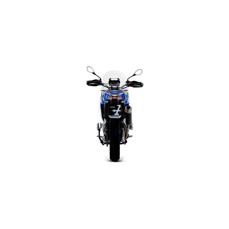 Terminale Sonora titanio Dark" con fondello carby" Aprilia Tuareg 660 2022- 660 cc