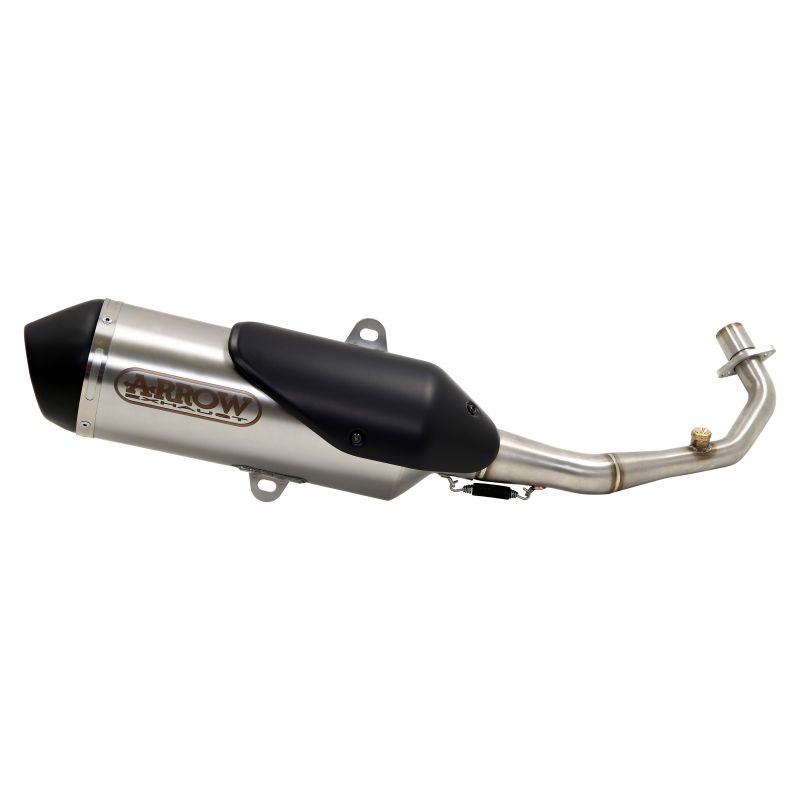 Terminale Urban alluminio Dark" con fondello "Dark" Yamaha Tricity 300 2021-2022  cc
