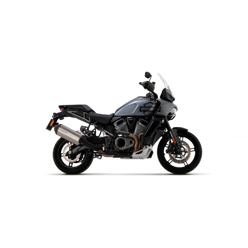 Terminale Sonora titanio Dark" con fondello carby" Harley-Davidson Pan America 1250 2020-2022 1250 cc