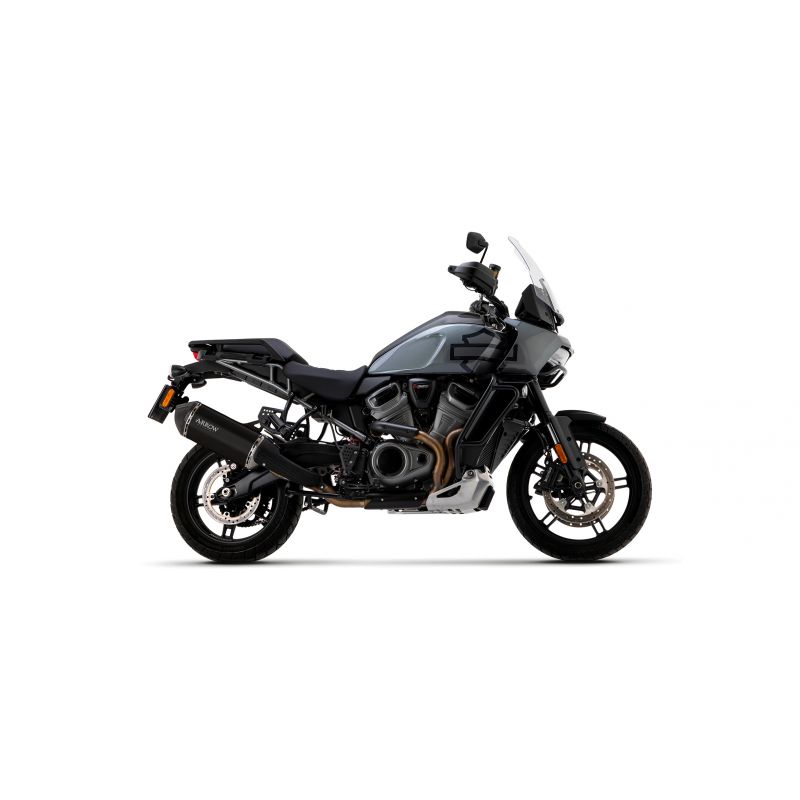 Terminale Sonora titanio Dark" con fondello carby" Harley-Davidson Pan America 1250 2020-2022 1250 cc