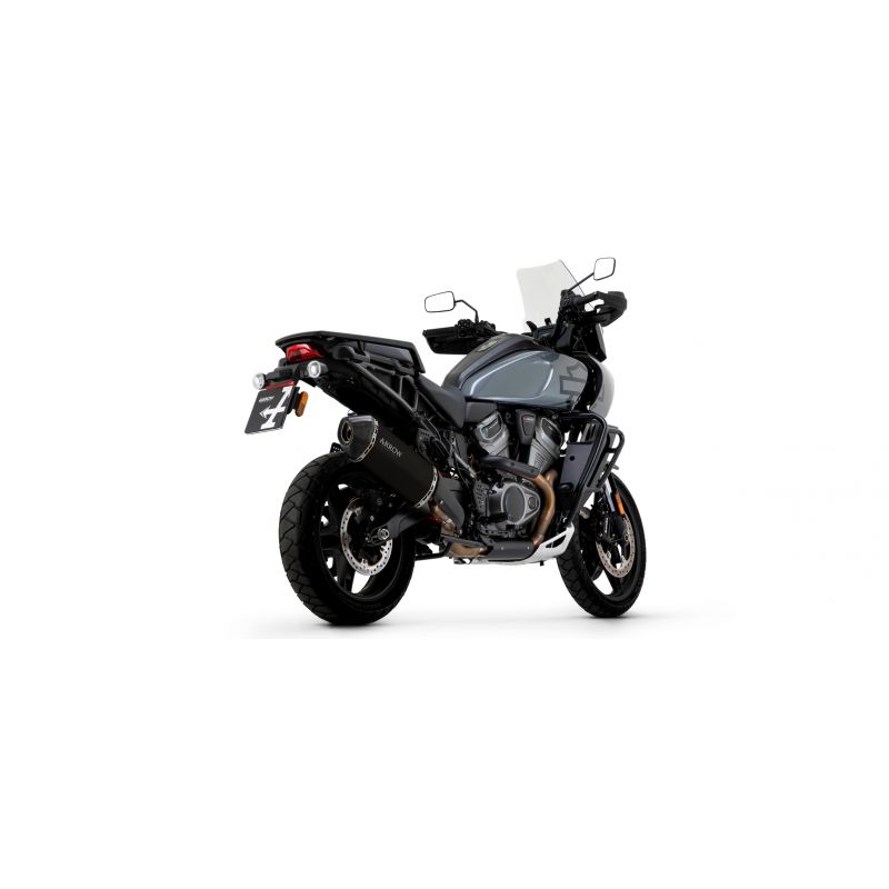 Terminale Sonora titanio Dark" con fondello carby" Harley-Davidson Pan America 1250 2020-2022 1250 cc