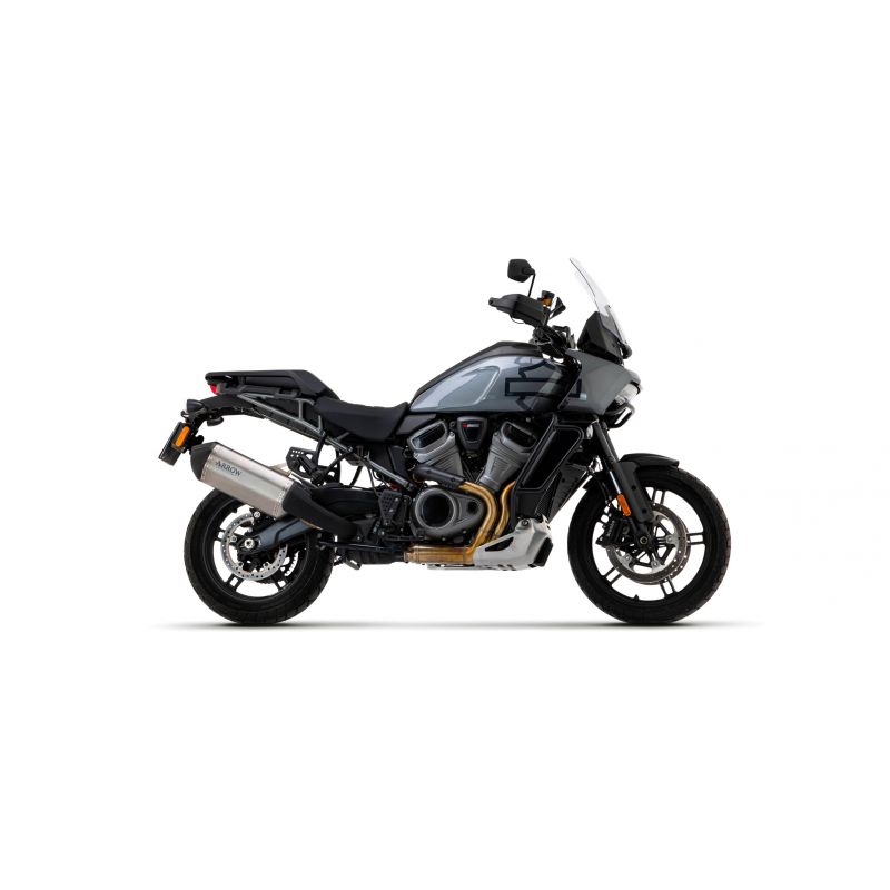 Terminale Sonora titanio Dark" con fondello carby" Harley-Davidson Pan America 1250 2020-2022 1250 cc