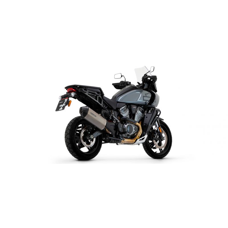 72507SKN Terminale Sonora titanio Dark" con fondello carby" Harley-Davidson Pan America 1250