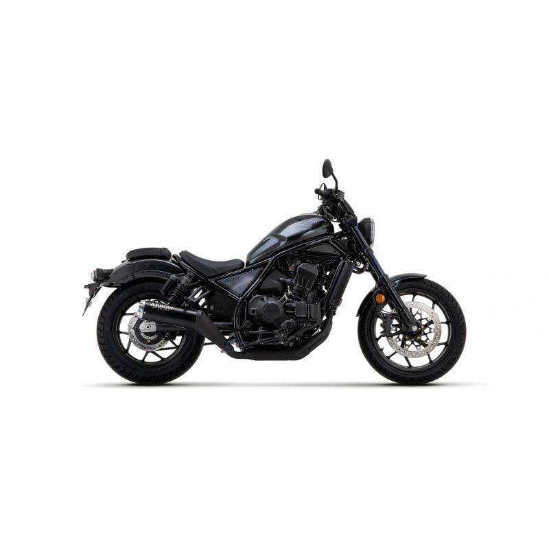 Kit terminale Rebel con fondello in alluminio Dark" Honda CMX 1100 Rebel 2021-2022 1100 cc