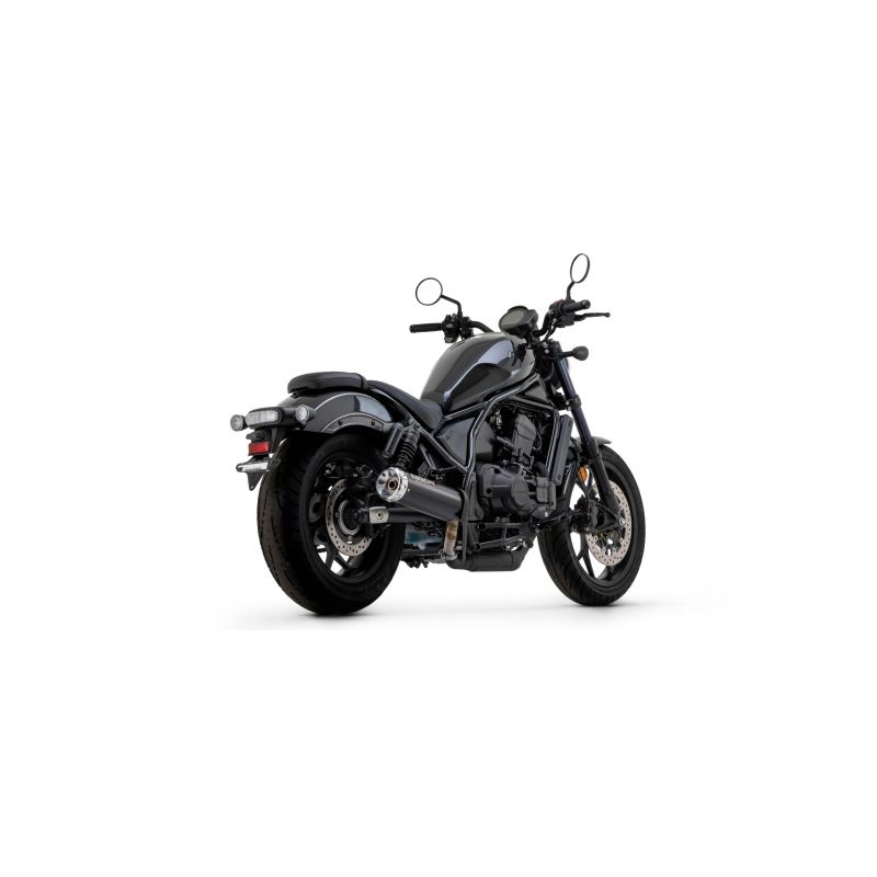 Kit terminale Rebel con fondello in alluminio Dark" Honda CMX 1100 Rebel 2021-2022 1100 cc
