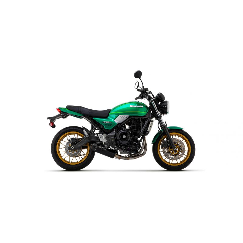 Kit completo Rebel con fondello posteriore in alluminio Dark" Kawasaki Z 650 RS 2021-2022 650 cc