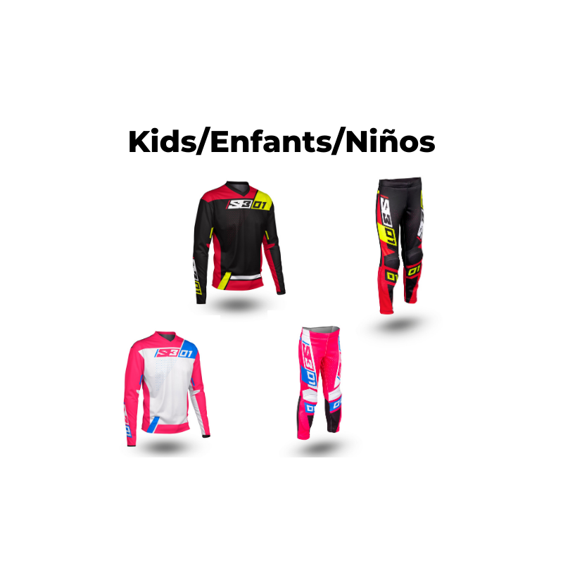 Abbigliamento Trial per bambini S3 01-PK2-K2