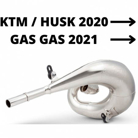 Tubo di scarico di fabbrica 2T - KTM/HUSKY/GASGAS FP-KHG-2066-WO