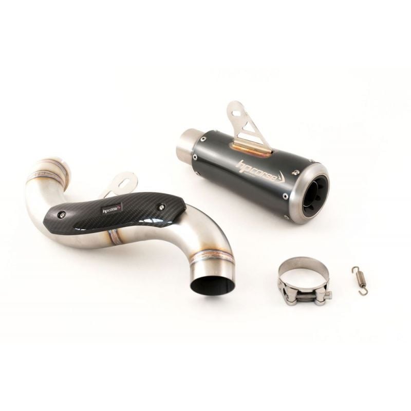 BMWGP100THB-AB TERMINALE ALTO GP07 INOX NERO BMW R NINE T 2014-2016  HP CORSE