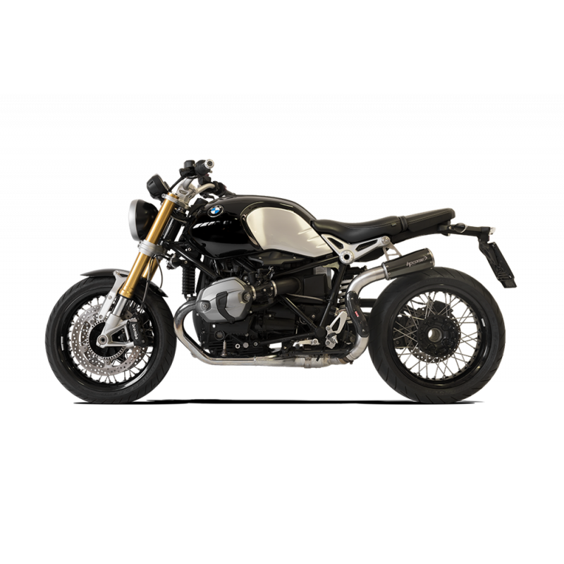 BMWGP100THB-AB TERMINALE ALTO GP07 INOX NERO BMW R NINE T 2014-2016  HP CORSE