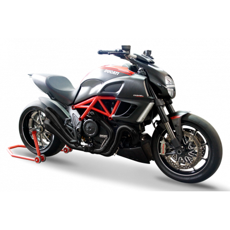 DUHY1002BLACK-AB HP CORSE HYDROFORM BLACK DUCATI DIAVEL  HP CORSE