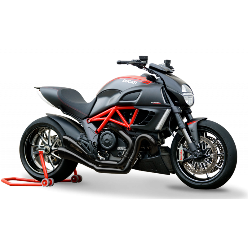 DUHY1003BLACK-AB HP CORSE HYDROFORM BLACK DUCATI DIAVEL  HP CORSE