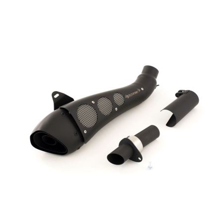 DUHY1010BLACK-AB TERMINALE HYDROFORM CLASSIC INOX NERO DUCATI SCRAMBLER OMOLOGATO  HP CORSE