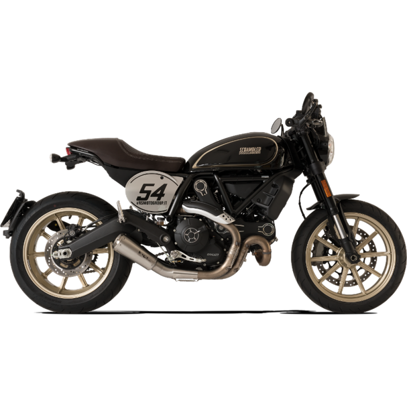 DUGP1010SG-AB KIT TERMINALE SCARICO GP07 DRITTO DUCATI SCRAMBLER  HP CORSE