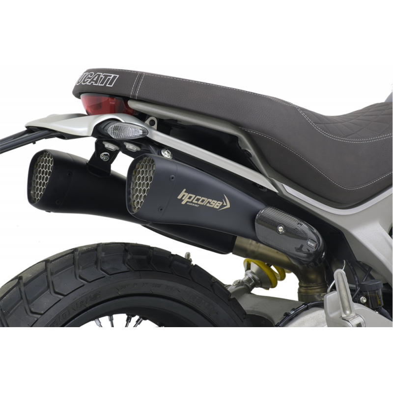 XDUHY20P11B-AAB HP CORSE HYDROFORM CORSA SHORT BLACK DUCATI SCRAMBLER 1100  HP CORSE