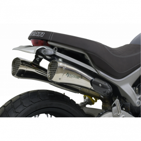 XDUHY20P11P-AAB HP CORSE HYDROFORM CORSA SHORT POLISH DUCATI SCRAMBLER 1100  HP CORSE