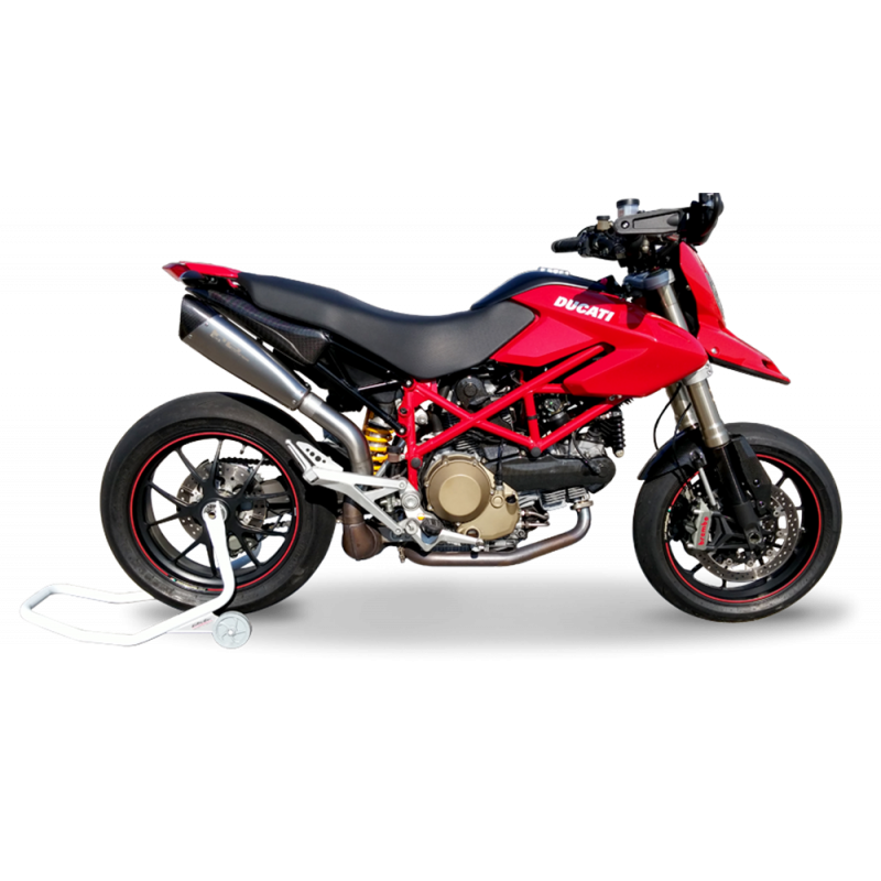 DUEVO3111S-AB FINI SATINÉ EVOXTREME DUCATI HYPERMOTARD 1100 2007-2012 APPROUVÉ 