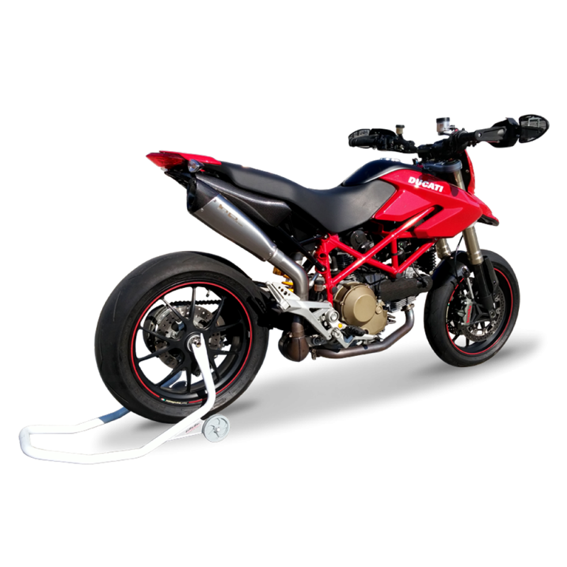 DUEVO3111S-AB FINI SATINÉ EVOXTREME DUCATI HYPERMOTARD 1100 2007-2012 APPROUVÉ 