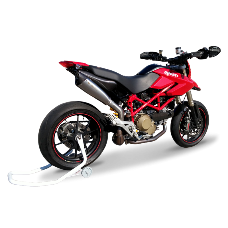 DUEVO3111S-AB TERMINALE EVOXTREME SATINATO DUCATI HYPERMOTARD 1100 2007-2012 OMOLOGATO  HP CORSE