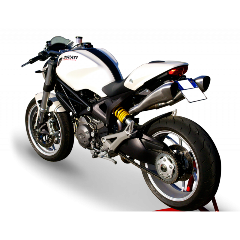 DUHY1005-AB COPPIA TERMINALI SCARICO HYDROFORM SATINATO DUCATI MONSTER 696 2008-2014 HP CORSE DUHY1005-AB COPPIA TERMINALI SCARICO HYDROFORM SATINATO DUCATI MONSTER 696 2008-2014 HP CORSE
