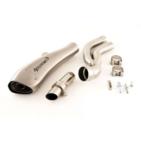 HOHY1014-AC TERMINALE HYDROFORM DECATALIZZATO SATINATO HONDA CB 1000 R 2008-2015 OMOLOGATO  HP CORSE