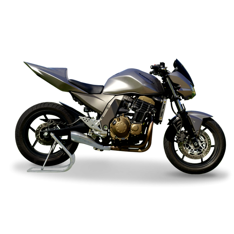 KAHY1015-AB TERMINALE HYDROFORM SATINATO KAWASAKI Z 750 2004-2006 OMOLOGATO  HP CORSE