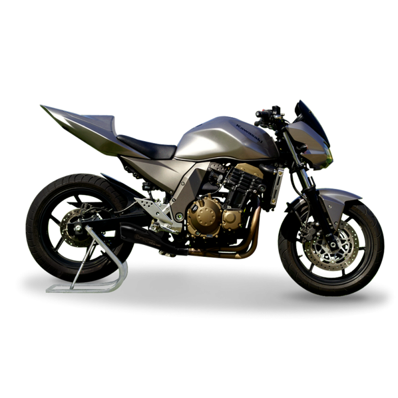 KAHY1015BLACK-AB TERMINALE HYDROFORM NERO KAWASAKI Z 750 2004-2006 OMOLOGATO  HP CORSE