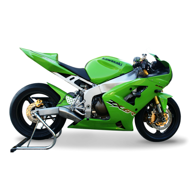 KAHY1007-AB HYDROFORME DE FINITION SATINE KAWASAKI NINJA ZX-6R 636 2003-2004 